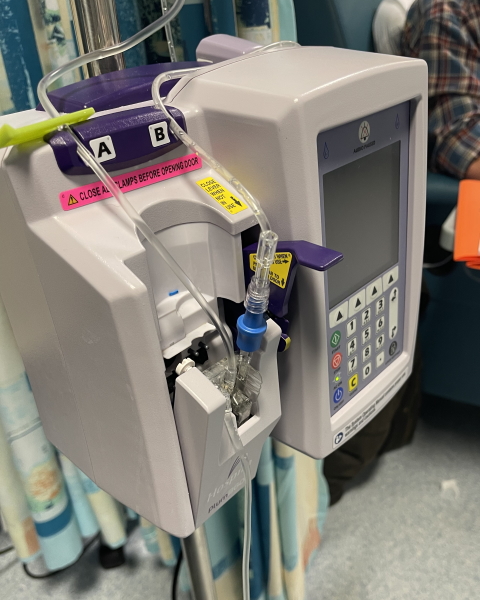 Tamsin W. infusion pump