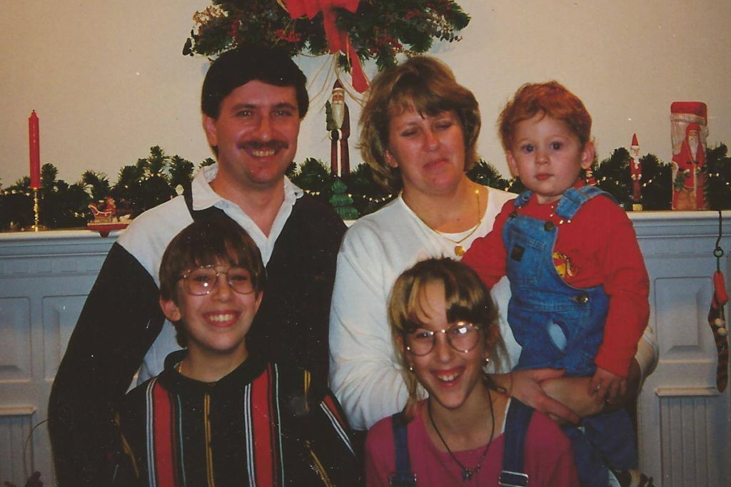 Pete D. 1997 family pic