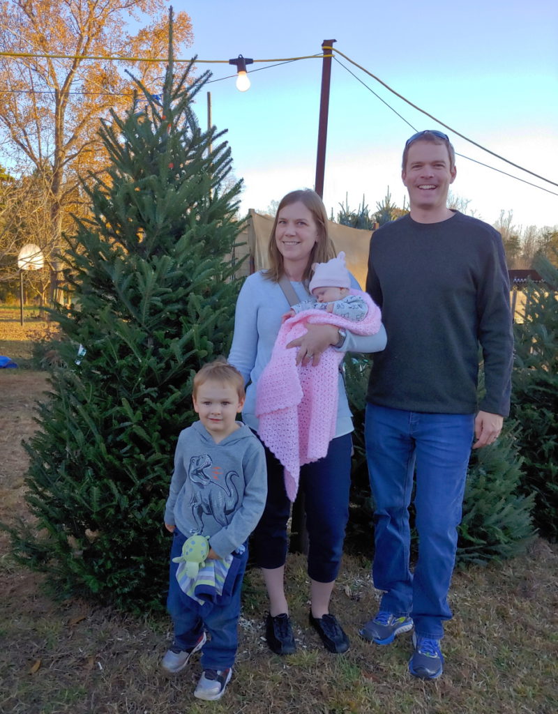 Manda M. family Christmas tree November 2019