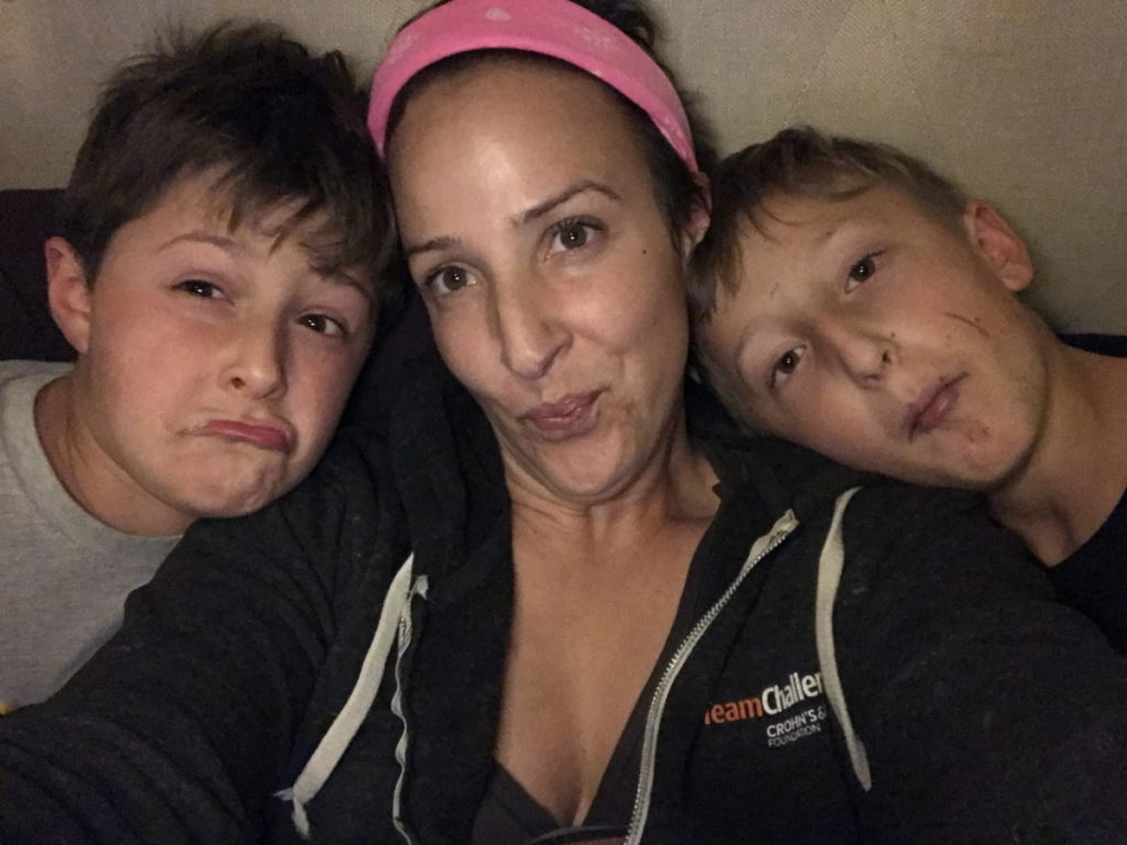Samantha S. with 2 sons