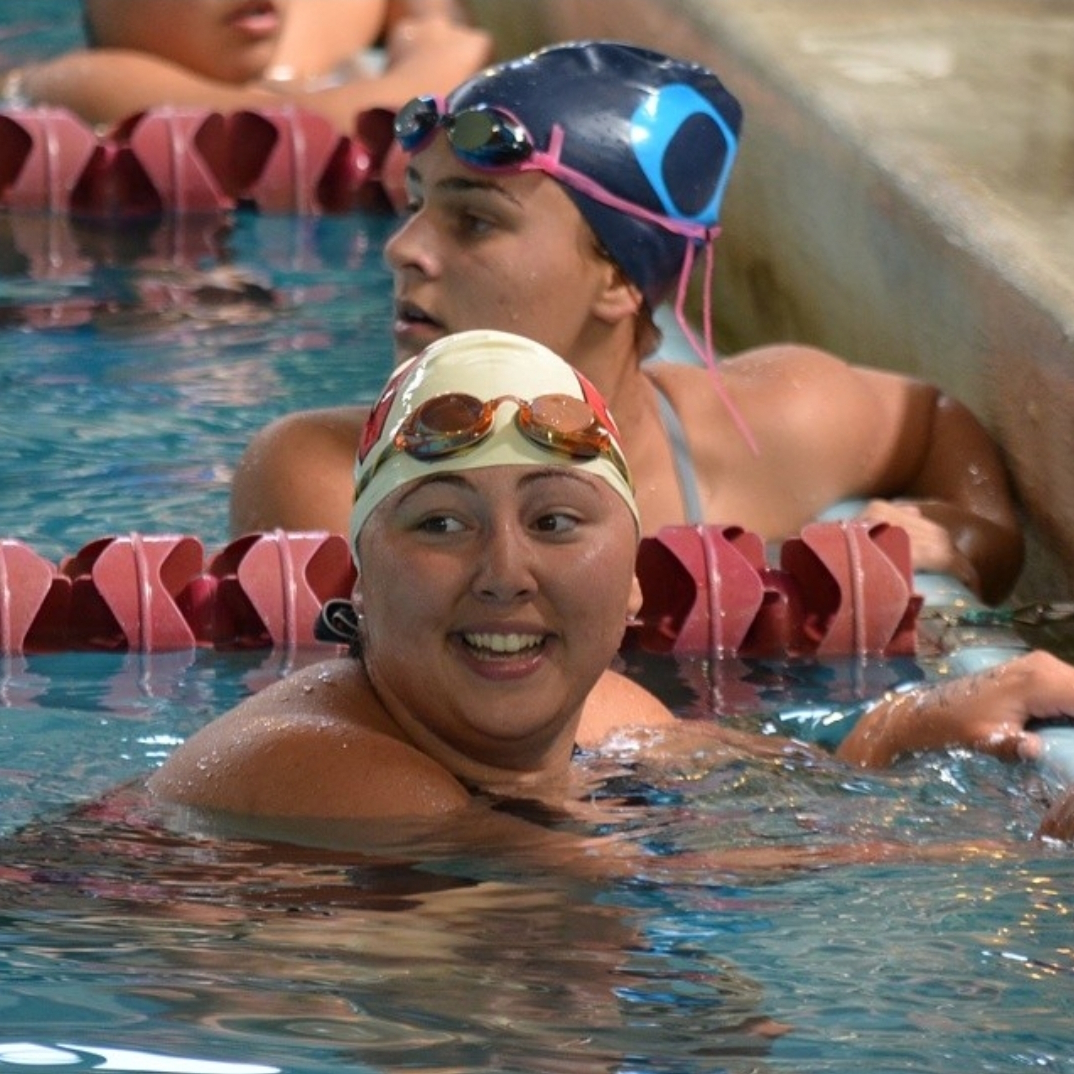 Tatijane W. competitive swimming in high school