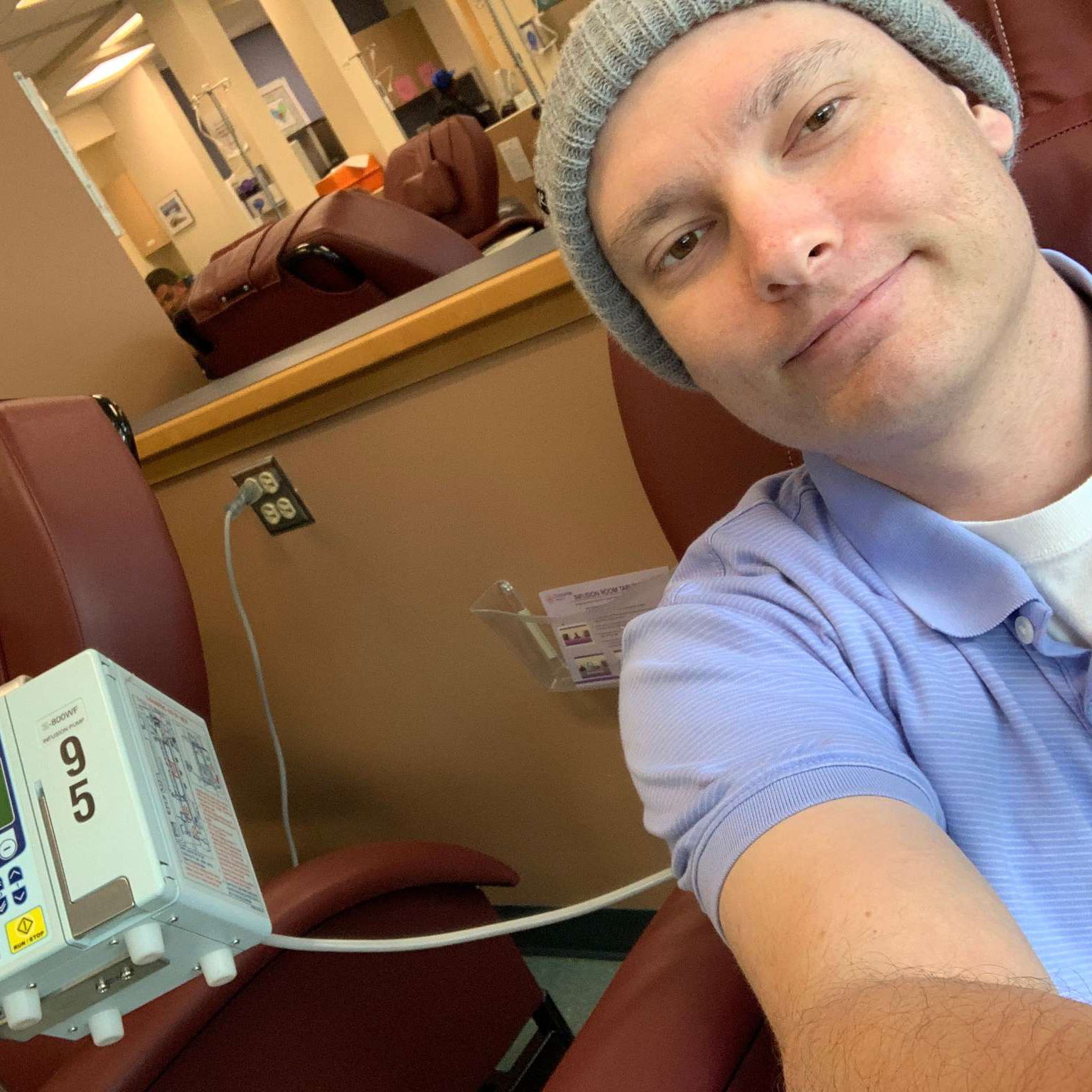 Steven beginning chemotherapy