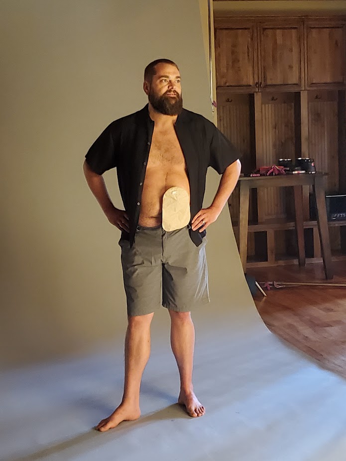 Jason modeling for On The Rise, a Colon Club magazine