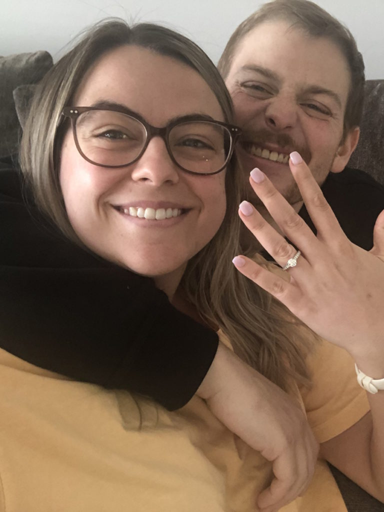 Carley G. and Josh engaged