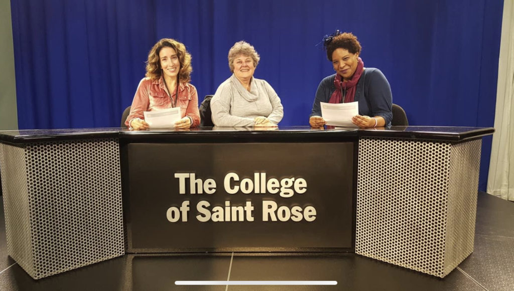 Megan Claire attended the college of Saint Rose