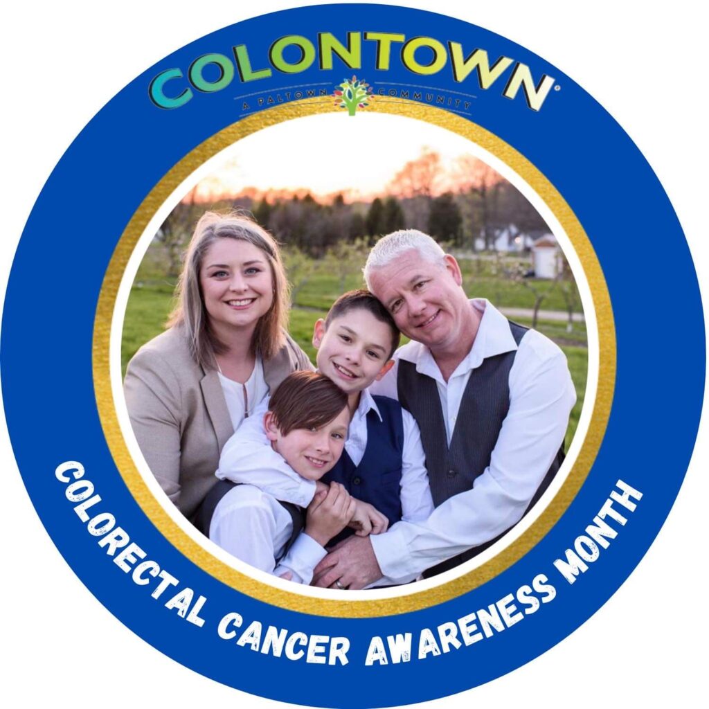 Keith advocates for COLONTOWN cancer group 