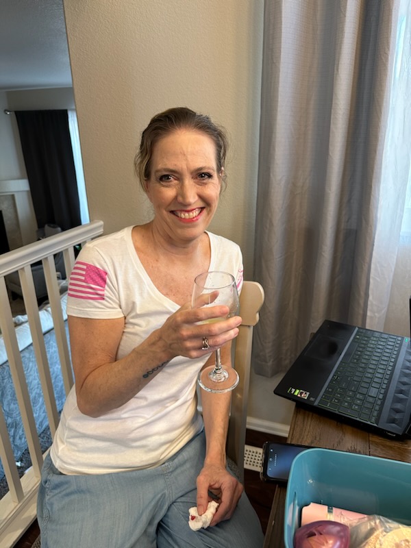 Sherri went into remission after her chemo treatments