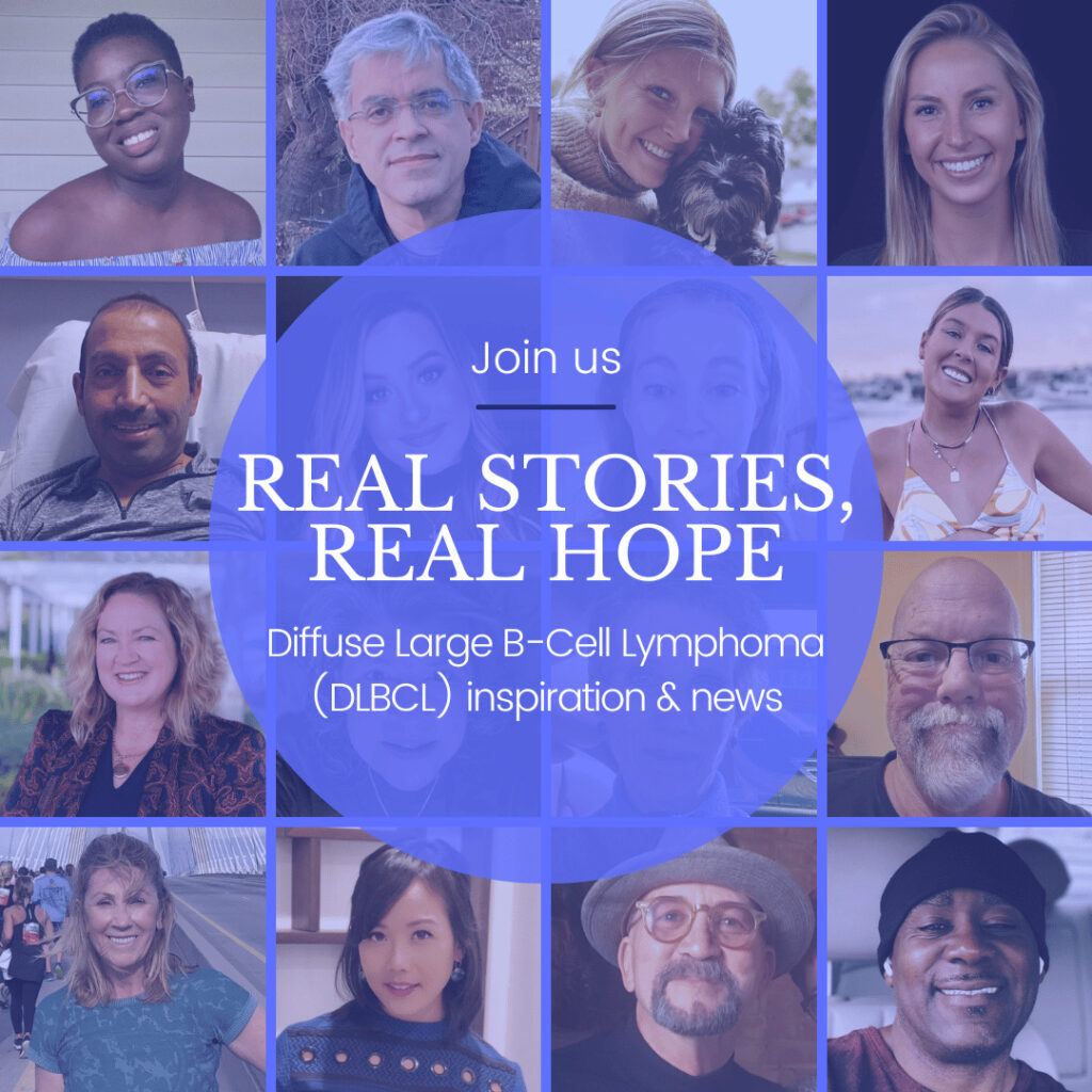 DLBCL newsletter with patient stories and hope