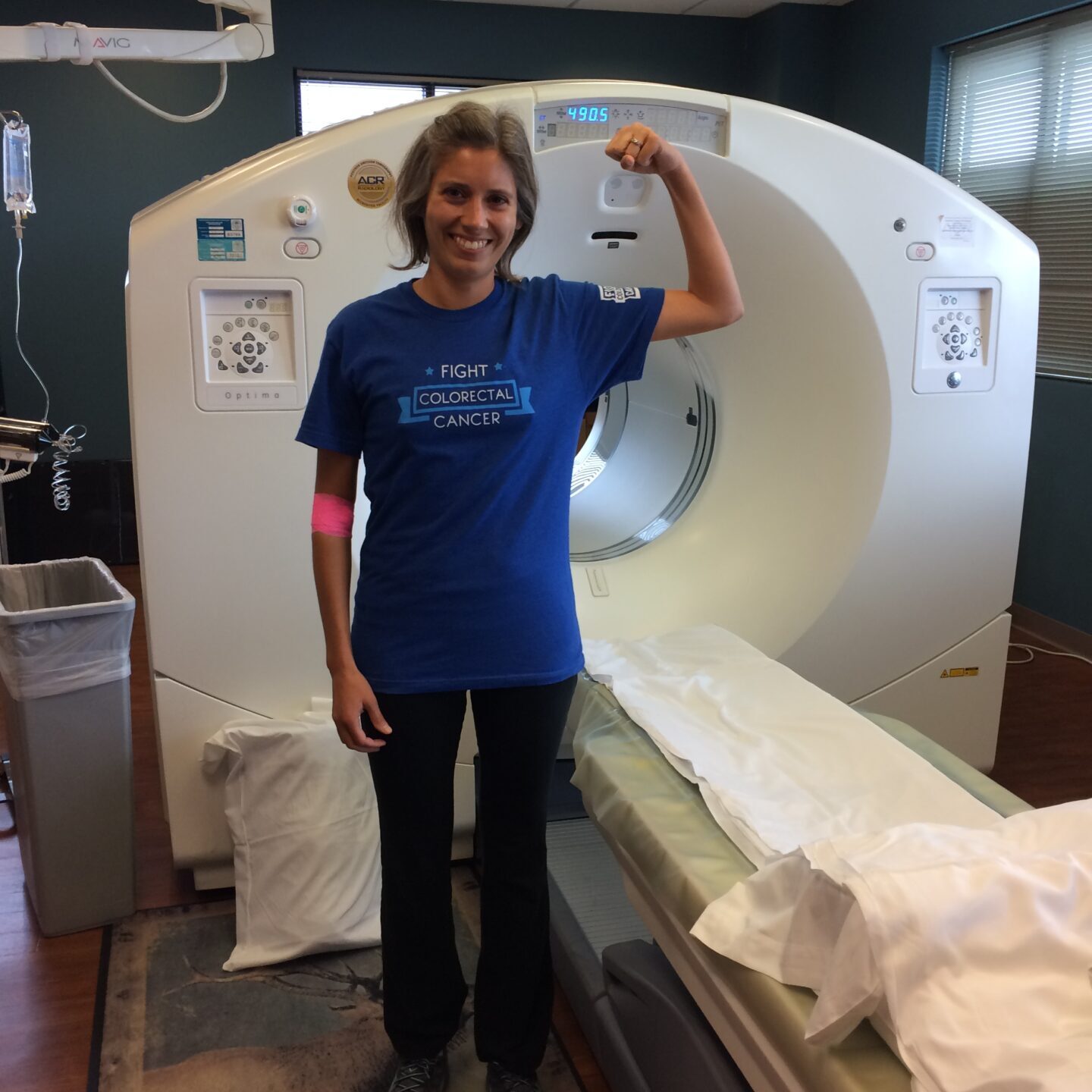 Jelena received a CT scan, MRI and ultrasound to get an accurate diagnosis