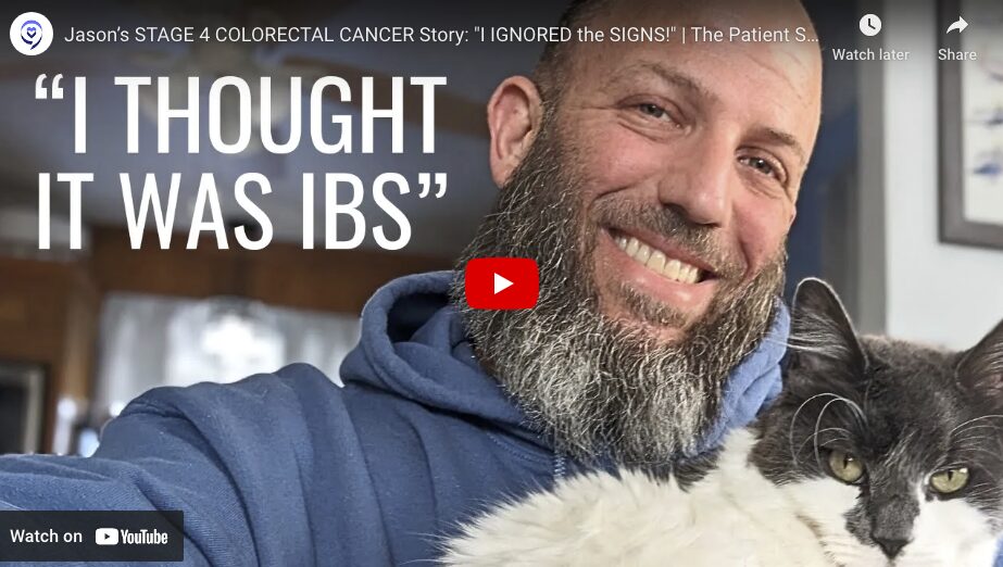 colon cancer patient who thought his symptoms were IBS