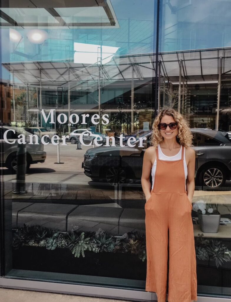 Amanda's metastatic cancer diagnosis at Moore's cancer center