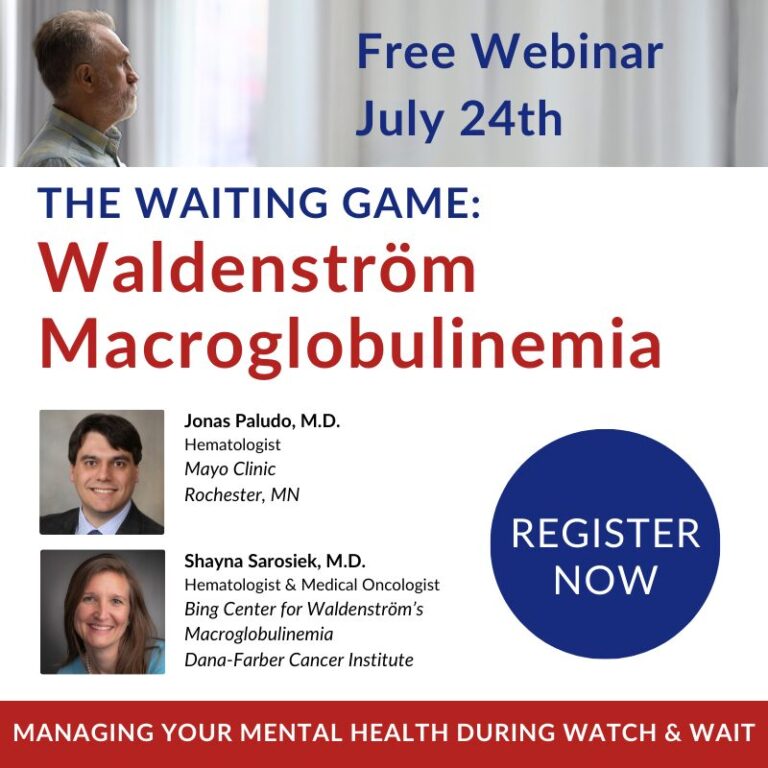 The Waiting Game: Waldenström Macroglobulinemia and Mental Health