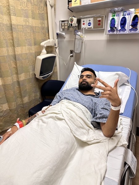 Nevin S. stage 4 Hodgkin lymphoma