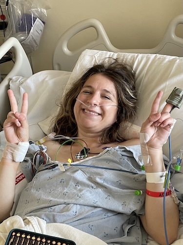 Alexis C. stage 3A rare lung cancer
