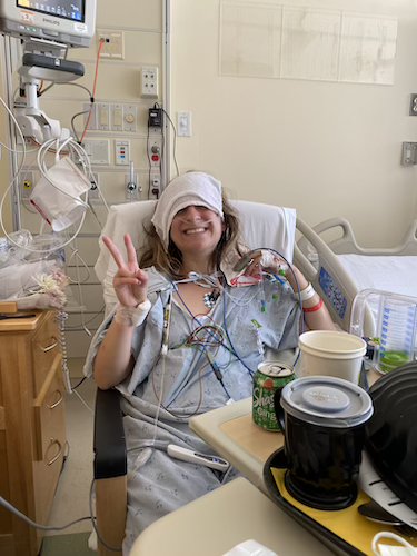 Alexis C. stage 3A rare lung cancer