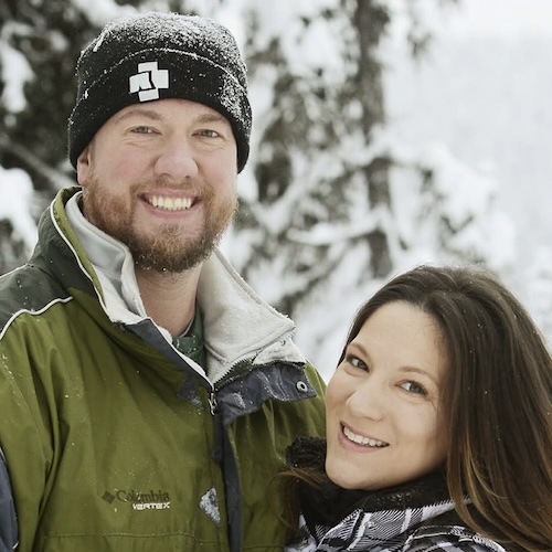 Blair and Kyle D. brain cancer care partner