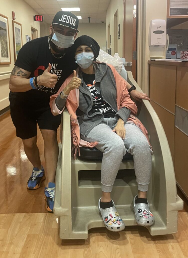 Jesse and Karina H. myelofibrosis care partner