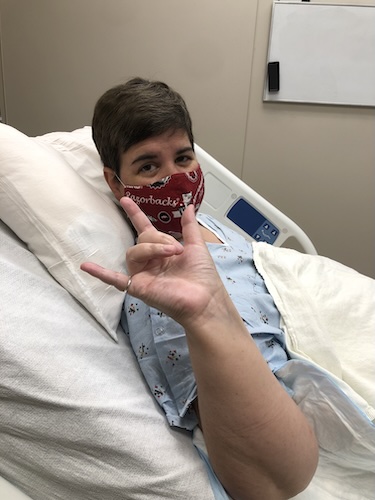 Kim C. stage 2B ovarian cancer