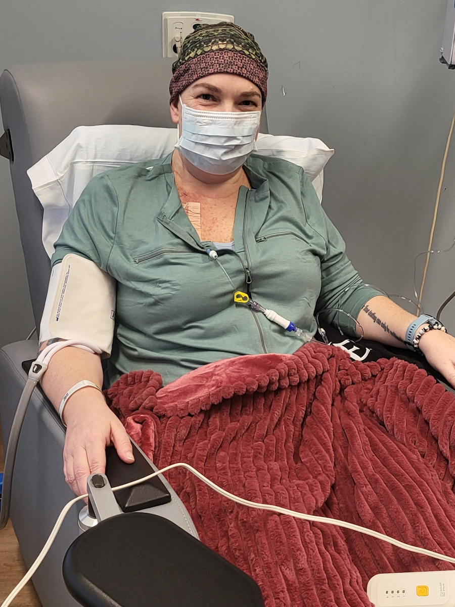 Kristen P. stage 4 small cell lung cancer
