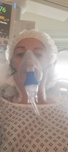 Samantha V. stage 2 lung cancer