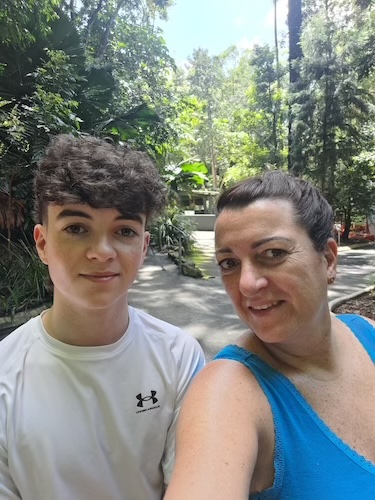 Samantha V. stage 2 lung cancer