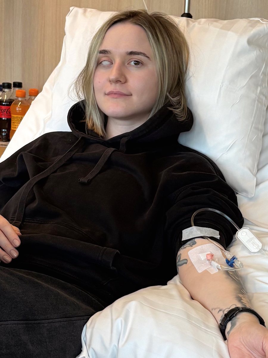 Sasha F. stage 4 ocular melanoma