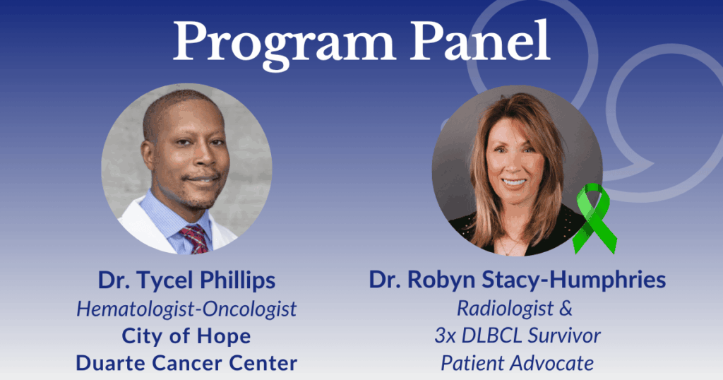 DLBCL lab tests explained by Dr. Tycel Phillips and Dr. Robyn Stacy-Humphries
