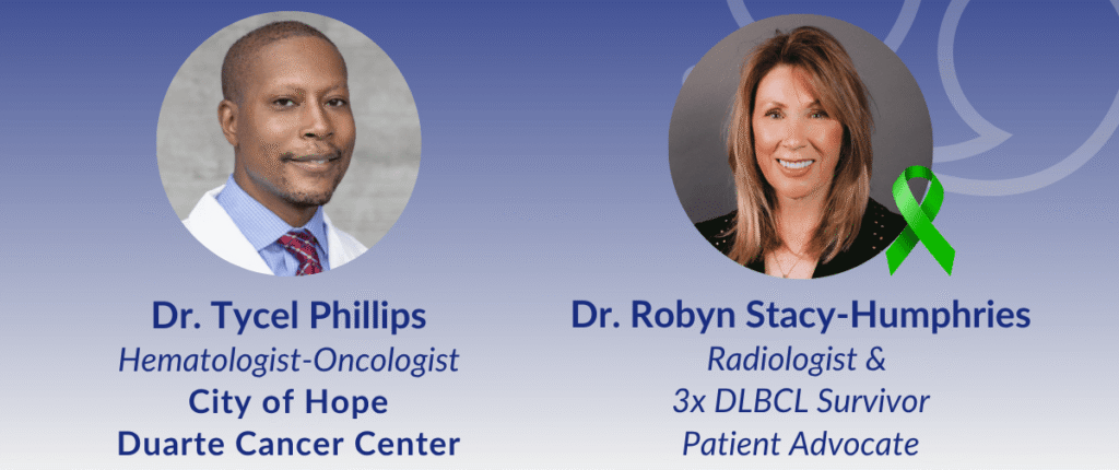 DLBCL lab tests explained by Dr. Tycel Phillips and Dr. Robyn Stacy-Humphries