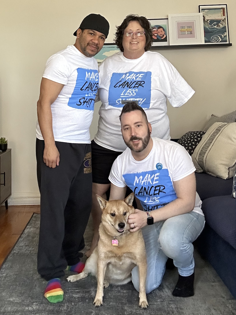 Wyatt D. stage 4 non-small cell lung cancer with KRAS G12D mutation