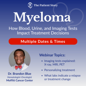 Dr. Brandon Blue discusses myeloma lab results