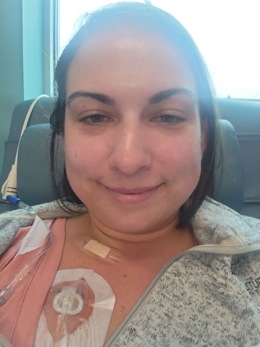 Ashley C. stage 4 HER2 lung cancer