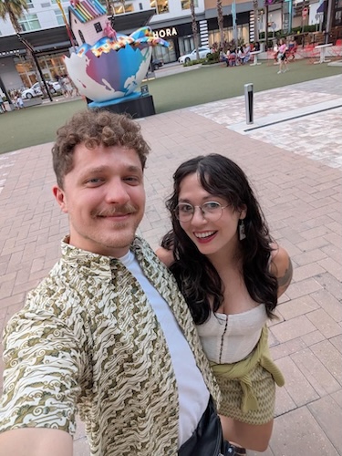 Drea C. stage 4 ROS1+ lung cancer