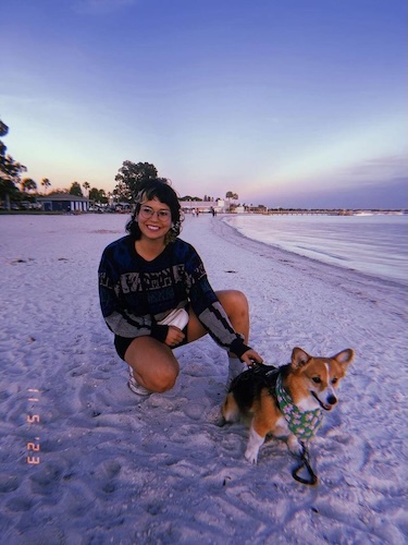 Drea C. stage 4 ROS1+ lung cancer