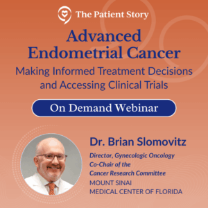 Endometrial cancer treatment webinar with Dr. Brian Slomovitz