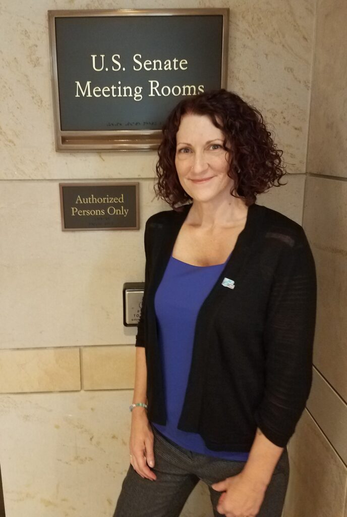 Lysa B. stage 4 ROS1+ lung cancer