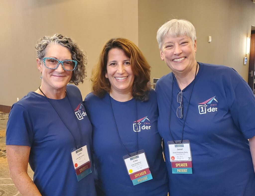 Lysa B. stage 4 ROS1+ lung cancer