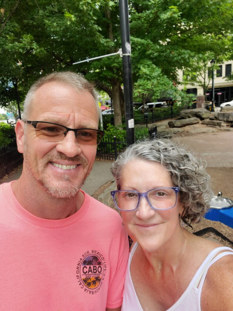 Lysa B. stage 4 ROS1+ lung cancer