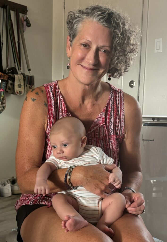 Lysa B. stage 4 ROS1+ lung cancer