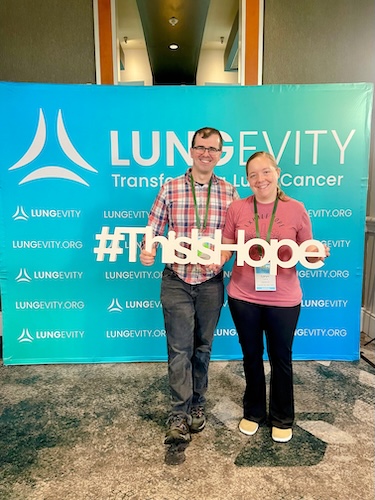 Loryn F. stage 4 HER2 lung cancer