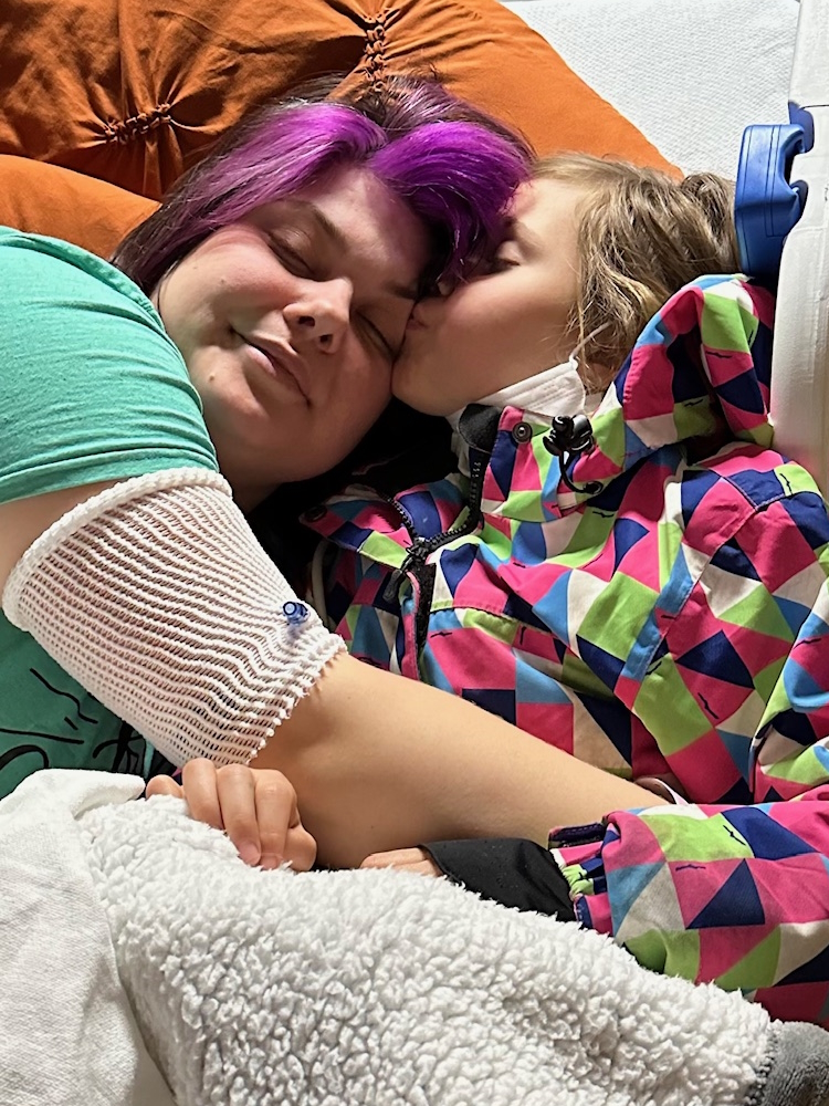 Ashley P. stage 4 DLBCL