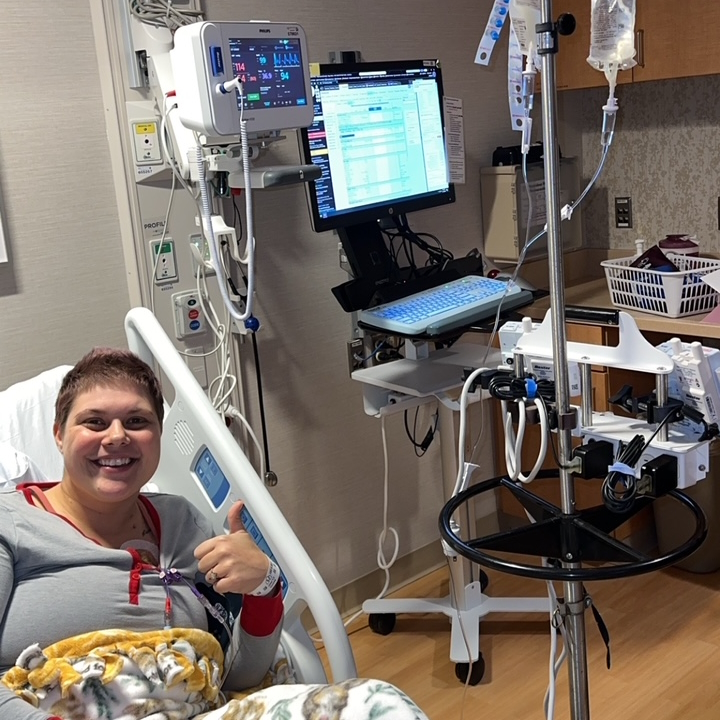 Ashley P. stage 4 DLBCL