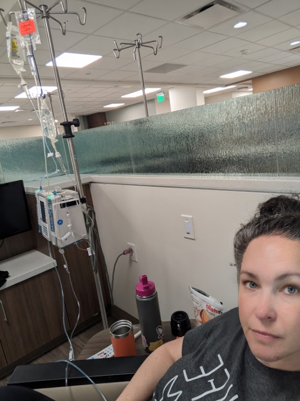 Laura C. stage 4 follicular lymphoma