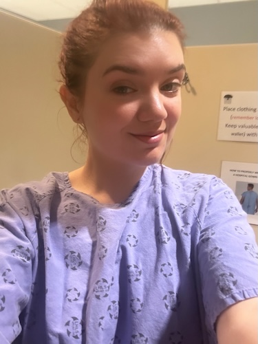 Red S. tongue cancer