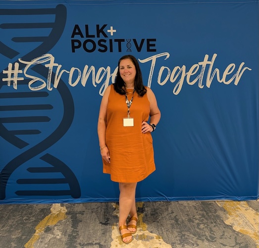 Stephanie K. ALK+ lung cancer