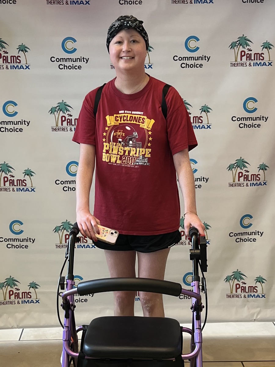 Clara C. stage 4 ALK+ lung cancer