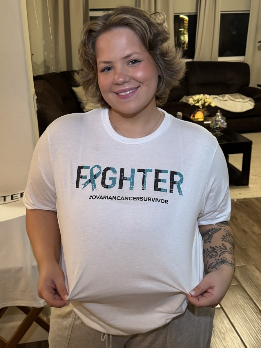 Julia T. stage 3C ovarian cancer