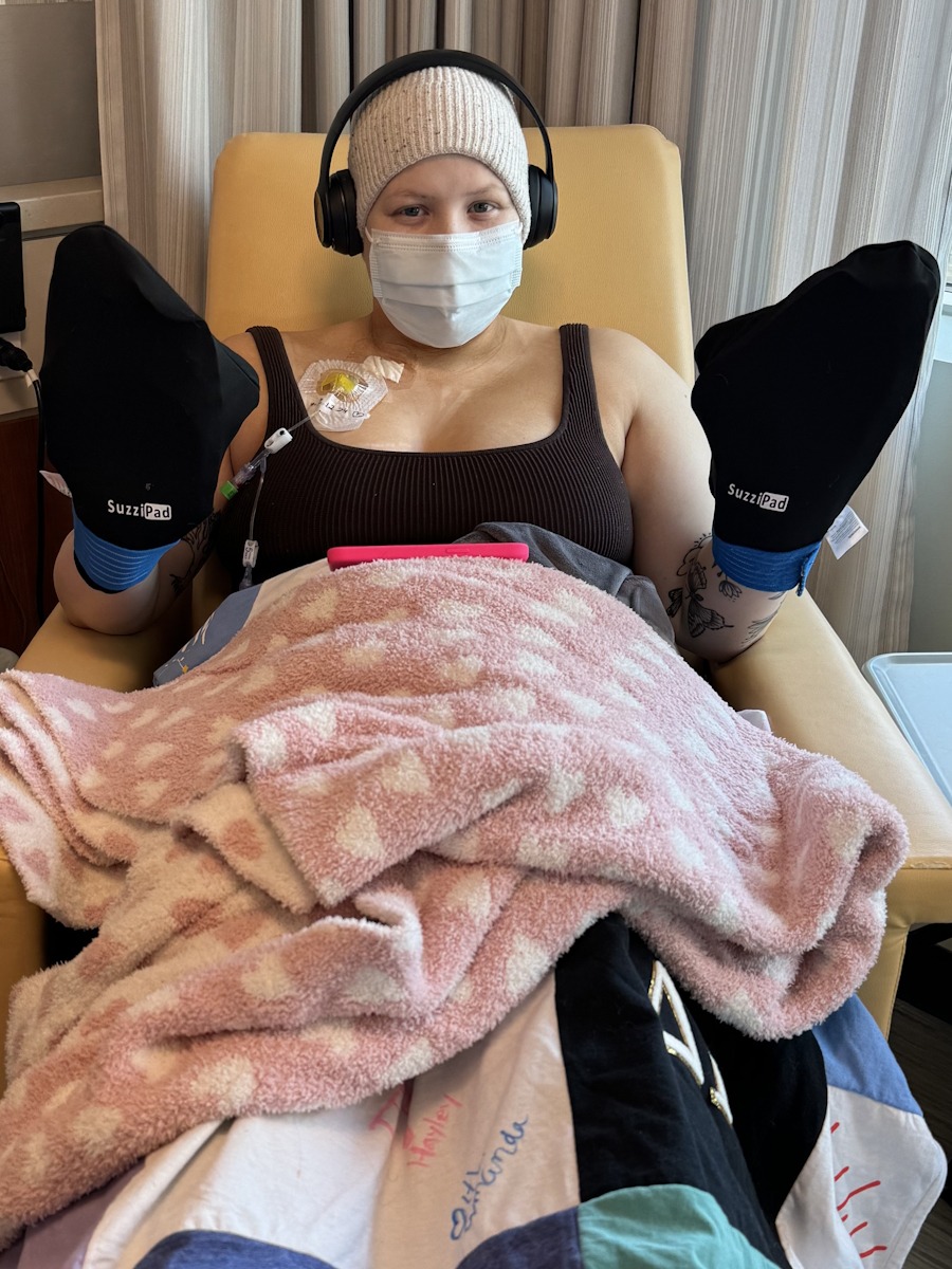 Julia T. stage 3C ovarian cancer