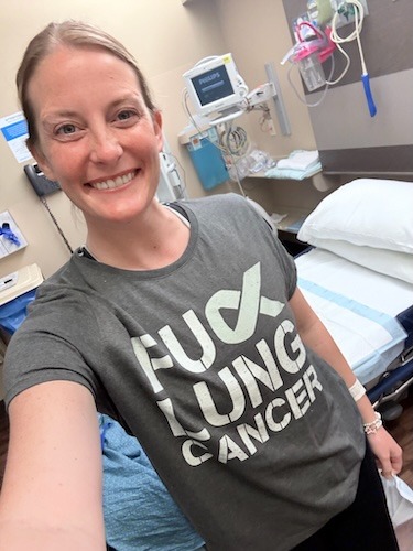 Kelsey D. non-small cell lung cancer