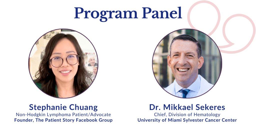 MDS Treatment Webinar: Moving Beyond the Transfusion Chair