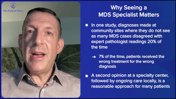 MDS - Moving Beyond the Transfusion Chair with Dr. Mikkael Sekeres